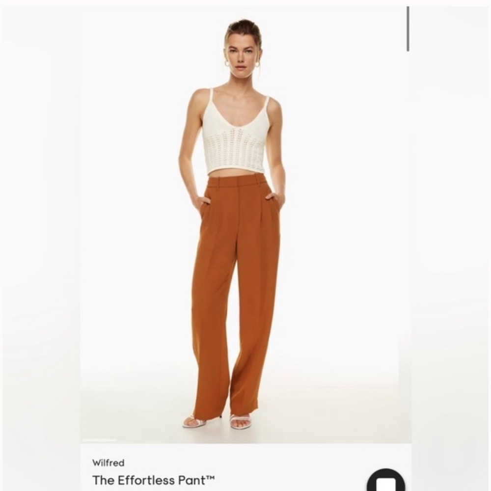 Aritzia Wilfred Effortless Pant Size 10
